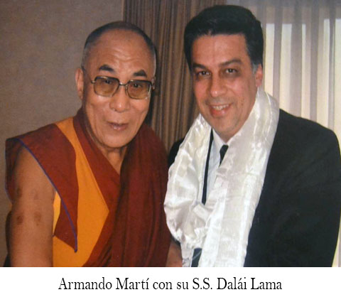 Armando Mart con su S.S. Dali Lama