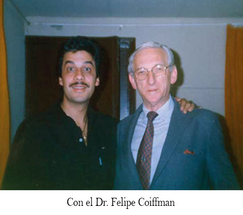 Con el Dr. Felipe Coiffman