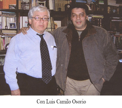 Con Luis camilo Osorio