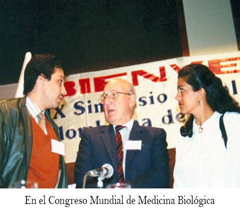 En el Congreso Mundial de Medicina Biolgica