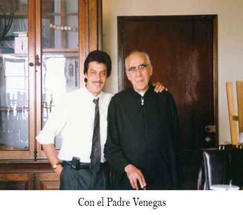 Con el Padre Venegas