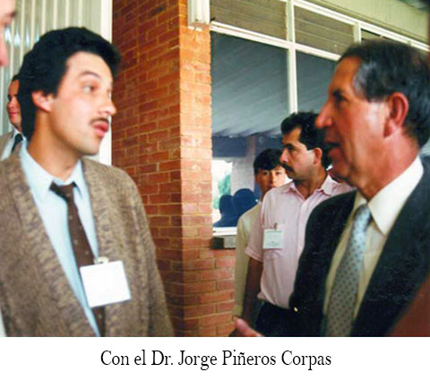Con el Dr. Jorge Pieros Corpas